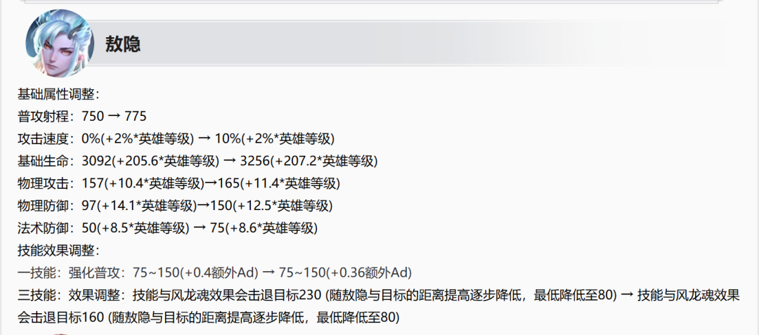 S36赛季部分英雄及装备调整思路